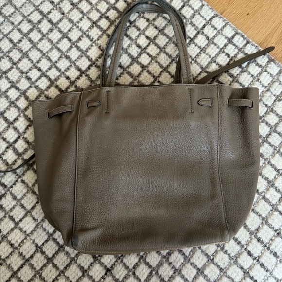 Celine Small Cabas Phantom with Belt in Souris - Picture 9 of 11